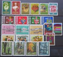 Liechtenstein Jahr 1980 komplett gestempelt o