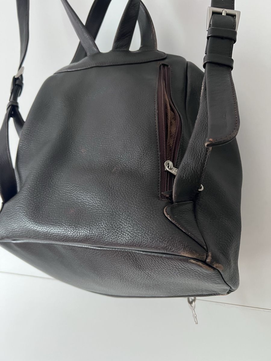 Bree Zaini: Bree Leder Rucksack, dunkelbraun, gut erhalten – Usato da Unterterzen venduto da syllalex 1