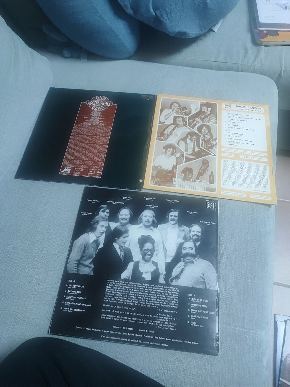 Dischi in vinile: 3x Vinyle Old School Band – Usato da Vullierens venduto da Saway 1