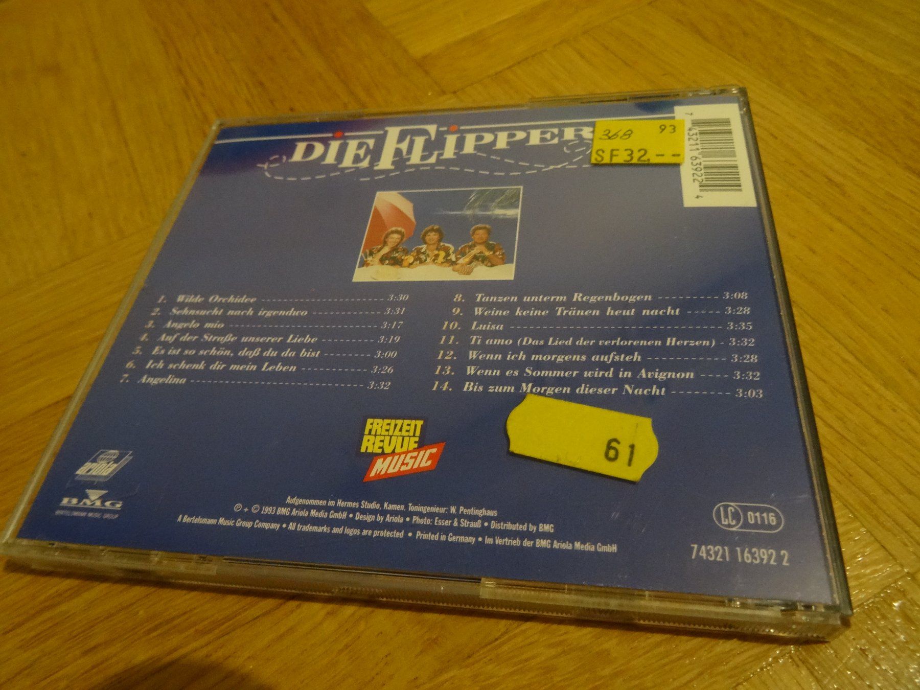 CD: Die Flippers - Sehnsucht nach Irgendwo CD – Usato da Olten venduto da Disc-Ausverkauf 1