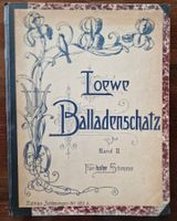 Loewe Balladenschatz (Band I / Band II)  -  Für hohe Stimme.
