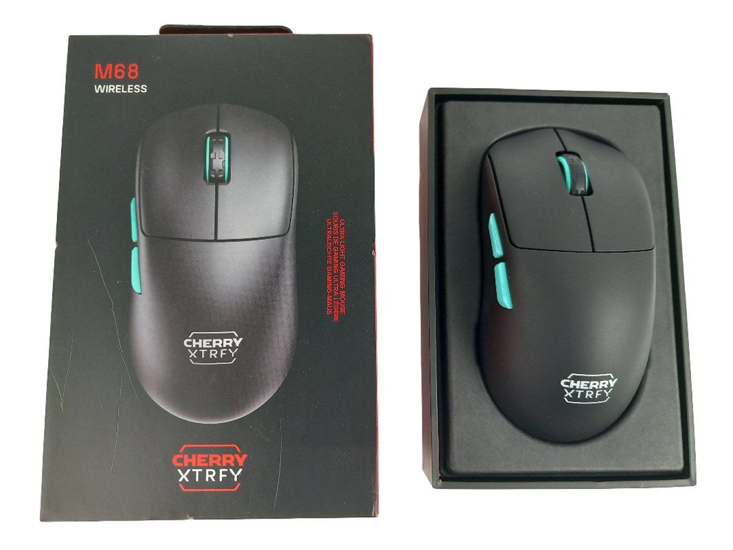 Maus: CHERRY xtrfy M68 Mouse (Wireless; Black) – Gebraucht aus Hünenberg von Restwert_Zug 3