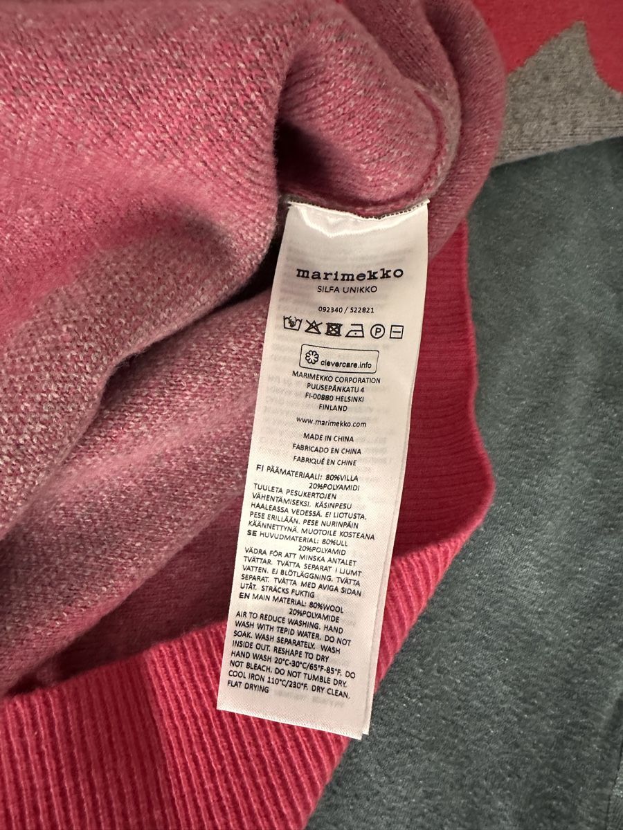 Marimekko Maglioni & Felpe: Maglione Marimekko rosa/grigio – Usato da Zürich venduto da uri_bwv2 2