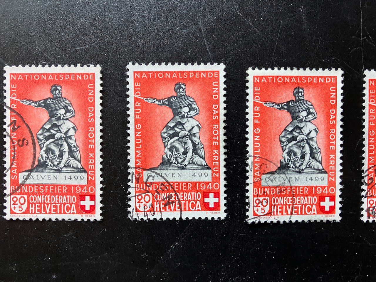 Tutti i francobolli: Pro Patria 1939 5c hellrot gestempelt – Usato da Nesslau venduto da andi_hon 1
