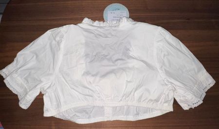 MarJo Trachten Dirndl Bluse Hemd Oktoberfest 44 48 XXL weiss