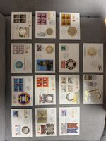 MEGA LOT 14x Silber Münzbriefe Schweiz - Henry Dunant, Henri