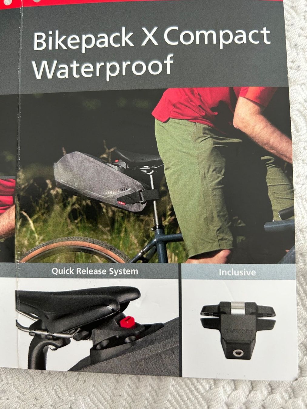Taschen: Velotasche Bickpack X CompactWaterptoof  NEU – Neu und originalverpackt aus Wädenswil von jotijo 3