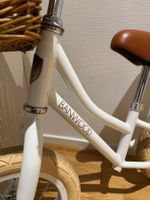 BANWOOD Retro Laufrad weiss mit Korb