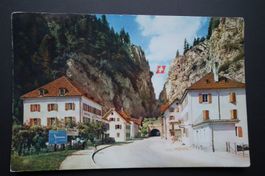 Col de Roches, Hotel Fédéral auf Passhöhe Anschtskarte