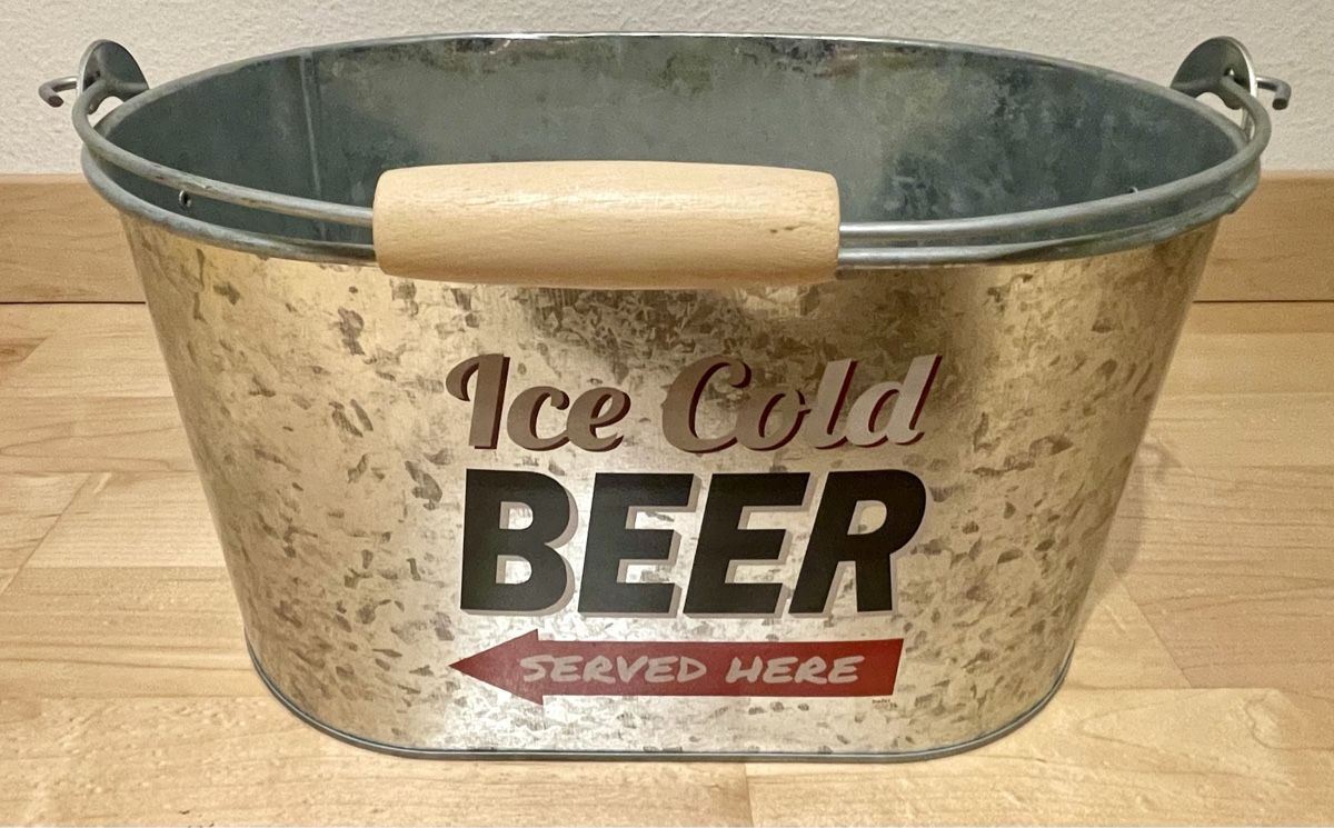 Altro per la casa: Ice Cold Beer Bierkühler Metalleimer Kühler Kühlbox – Nuovo (secondo la descrizione) da Zürich venduto da mar_9xc5 1