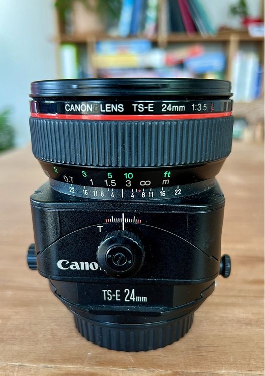 Canon TS-E 24 mm/3.5L Objectif à bascule et décentrement