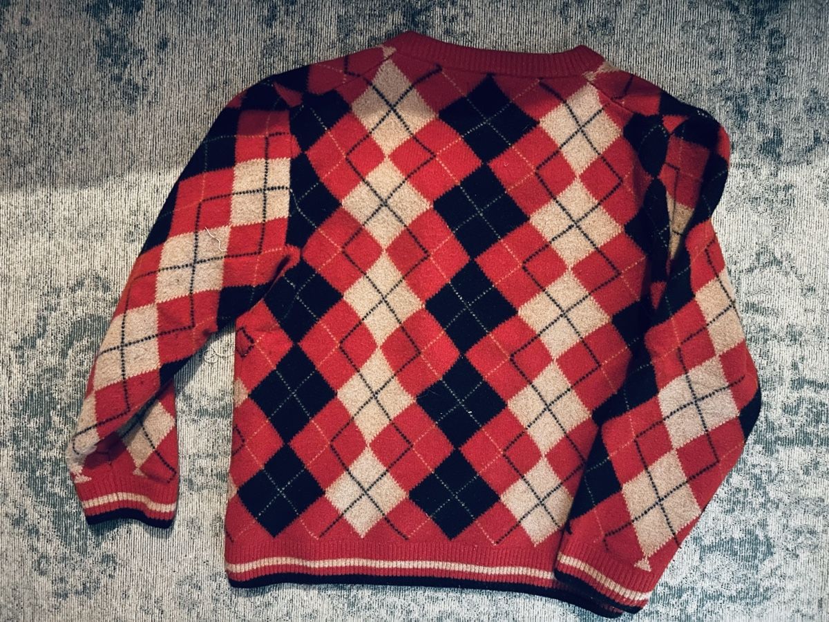 Gant Maglioni & Felpe: GANT Strickpullover Argyle Rot/Schwarz, Grösse M, Top Zustan – Usato da Bülach venduto da Snip4u 1
