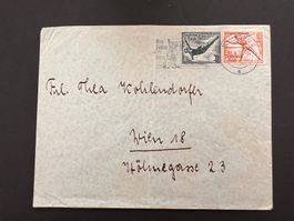 Deutsches Reich  1936 Luxus Brief nach Wien   (V680)
