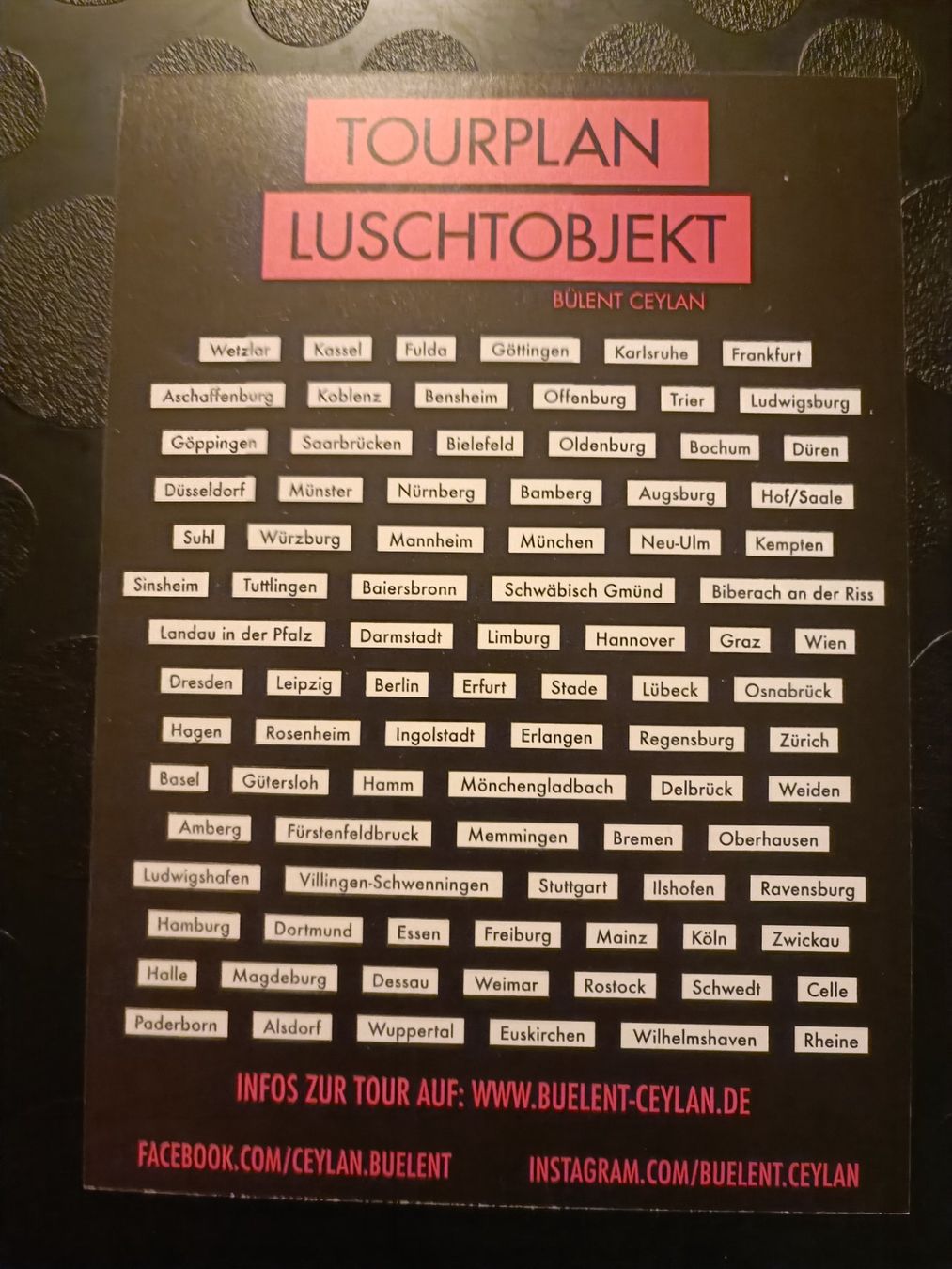 Autografi: Bülent Ceylan - Komiker - signierte Autogrammkarte – Usato da Menziken venduto da Artographs 1