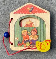 Selecta Spielzeug Holzbuch mit Magnet-Huhn 🐓