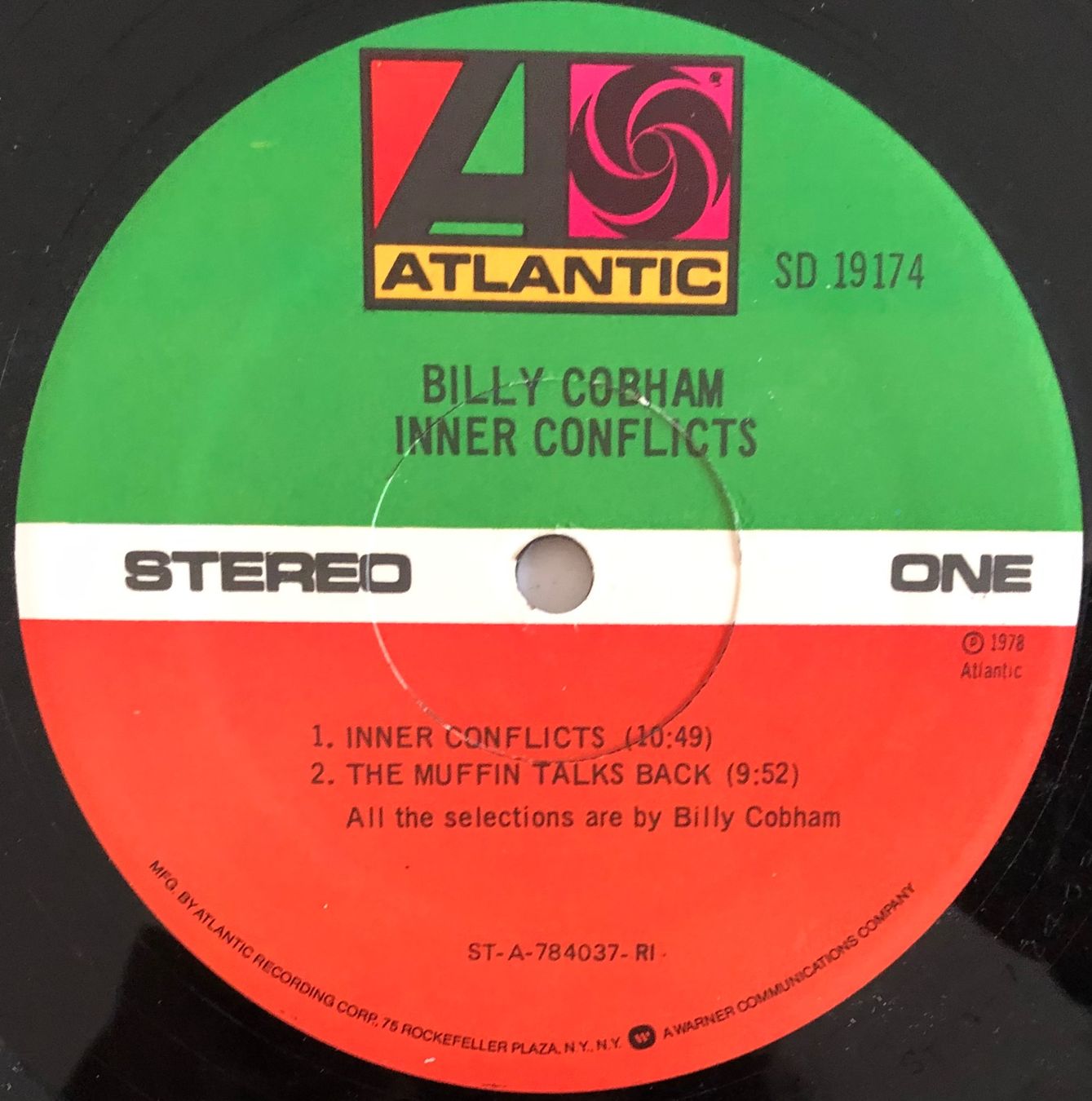 Schallplatten: BILLY COBHAM - INNER CONFLICTS – Gebraucht aus Poliez-Pittet von Newtown-Records 3