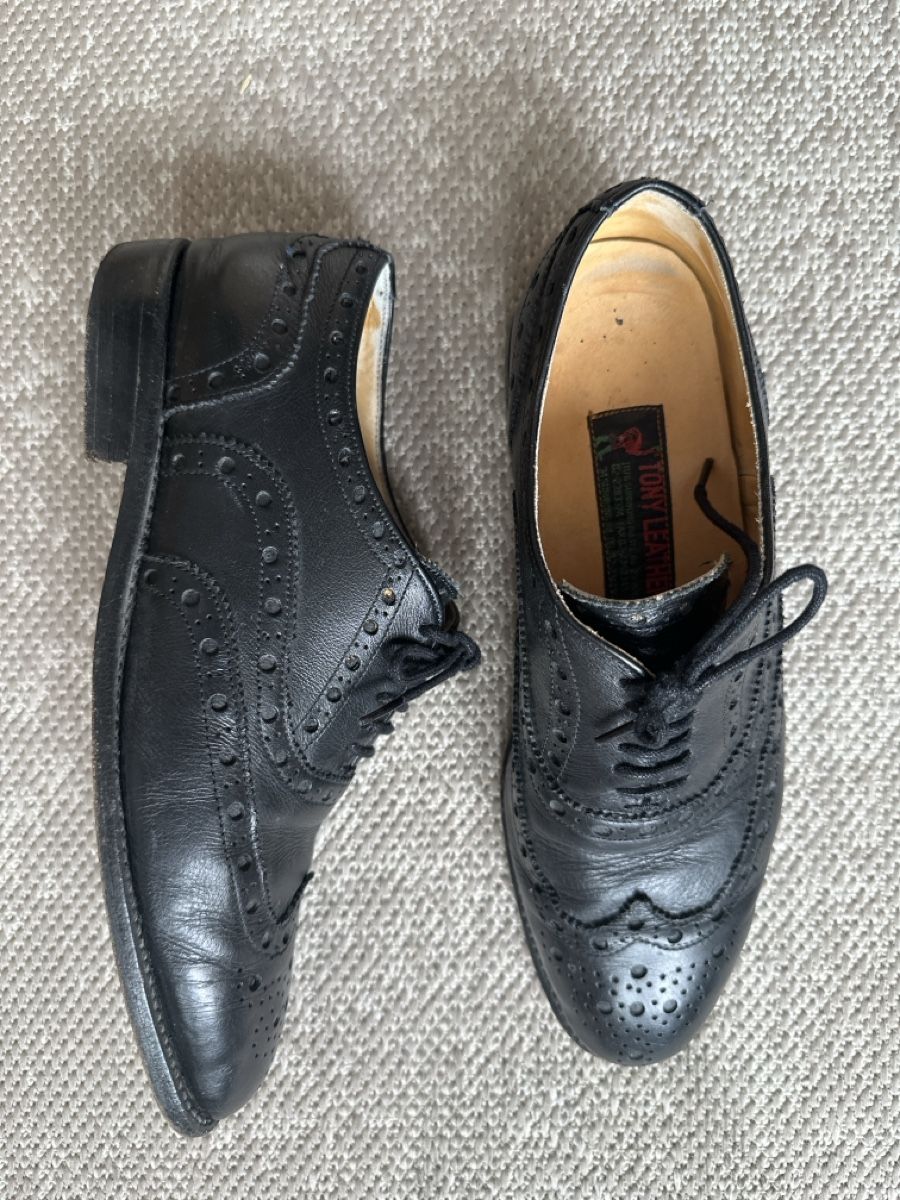 Chaussures hommes: Lederschuhe Brogue, Gr. 40 – D'occasion à Safnern par tim_q286 1