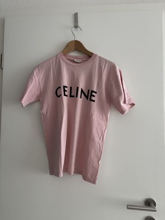 CELINE T-Shirt rosa Grösse S Damen