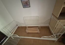 2x Ikea Minnen Kinderbett mit Lattenrost