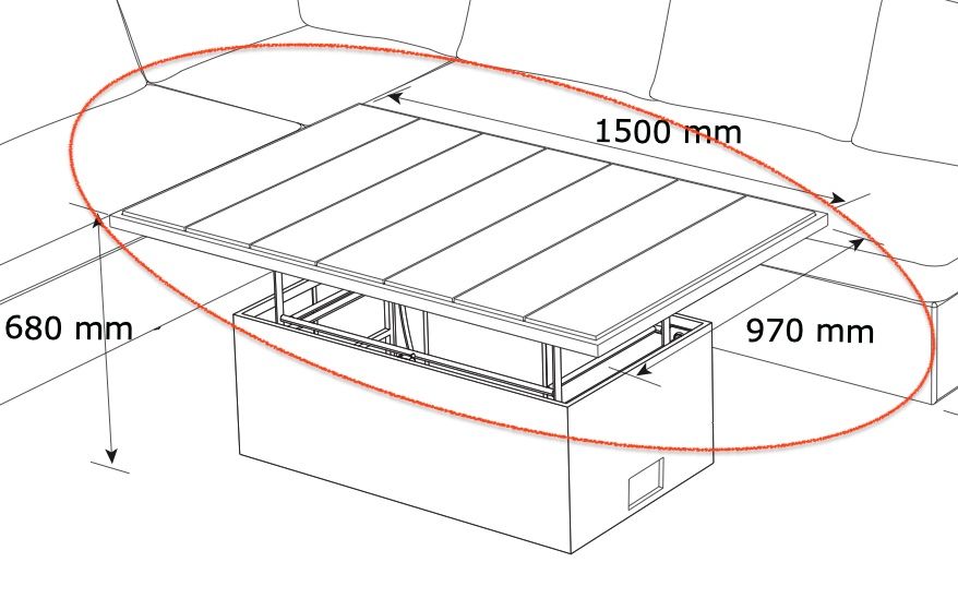 Jysk Servierplatten: Tischplatte Lounge-Tisch aus dem Set EJER von JYSK – Neu und originalverpackt aus Kreuzlingen von ihobdiglei 2