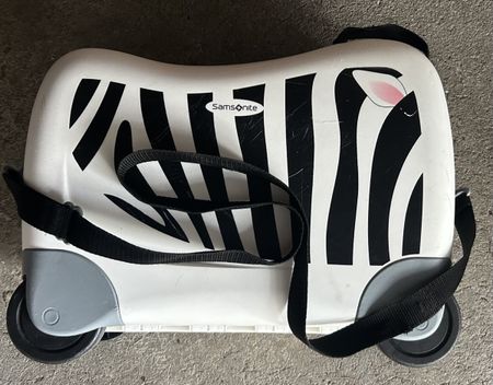 Samsonite Kinderkoffer Ride-On Zebra