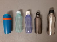 5 Trinkflaschen / Isolierflasche Tupperware und SIGG