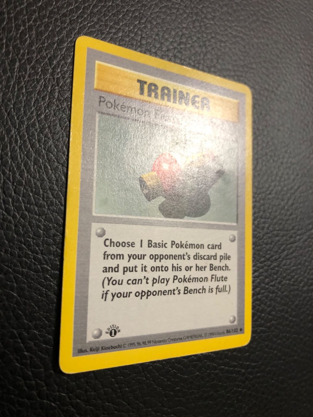 Base Set Shadowless 1st edition Pokemon Flute 86/102 Ab 1 (Gebraucht) in  Paradiso fr CHF 13  mit Lieferung auf Ricardo kaufen