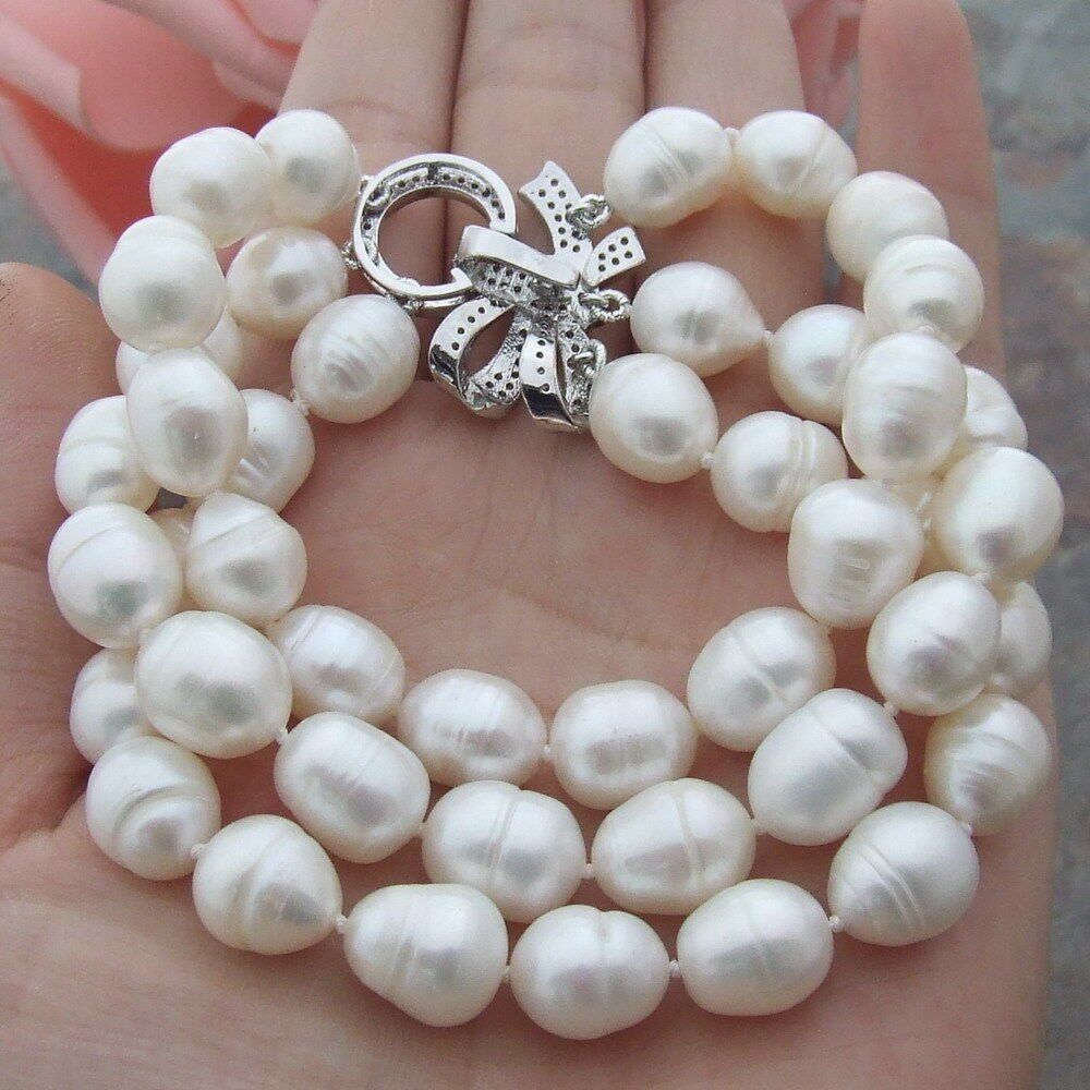 Bracciali & Braccialetti: Weiss Lua Perlen Armband Echt 1.2 cm Bracelet Perle Vrai – Nuovo (secondo la descrizione) da Prilly venduto da ilyria73 6