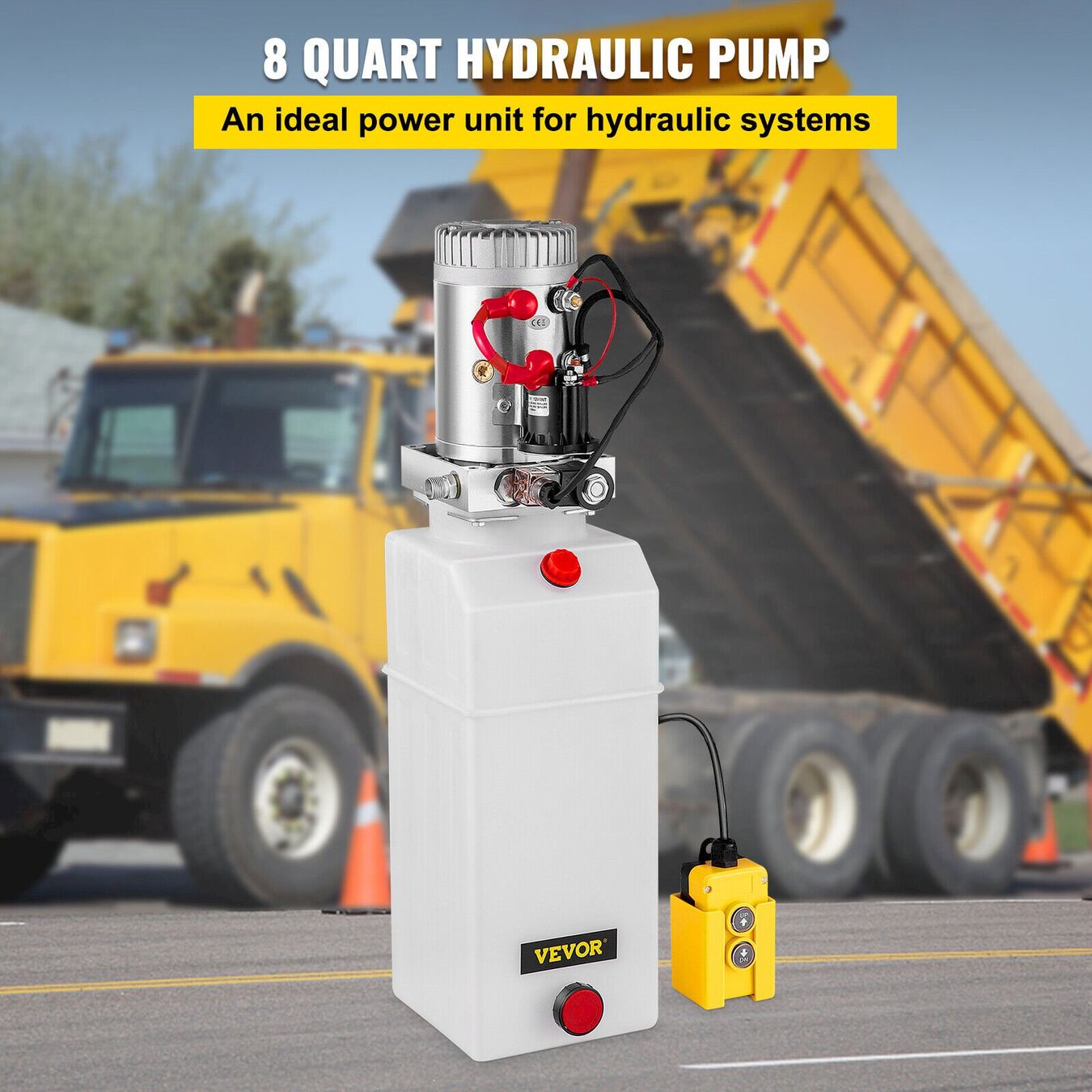 Accessori per altri veicoli: VEVOR Hydraulikaggregat 12V 8L – Nuovo e nell'imballaggio originale da Bottighofen venduto da zaap 3