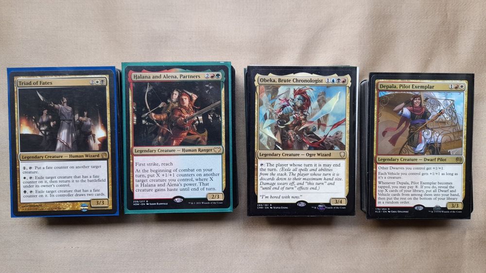 Magic / MTG Karten (4 Commander Decks) 6 Kaufen auf Ricardo