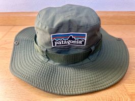 PATAGONIA Bucket Hat Fischerhut Retro Vintage Military Grün