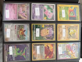 Pokemon Binder with more than 100 Cards (19 Pages full)