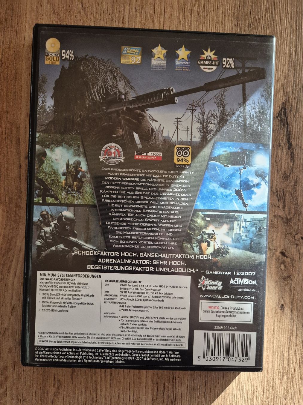 Giochi: Call of Duty 4 - Modern Warfare PC – Nuovo (secondo la descrizione) da Berneck venduto da jst_nk6y 1