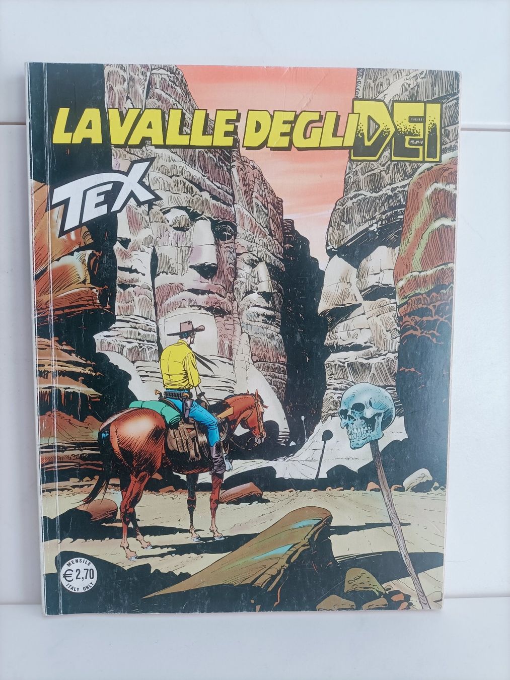 Fumetti: BD Tex 607 / La vallee degli Dei / Sergio Bonelli Maggio 201 – Usato da crans montana venduto da AB3963
