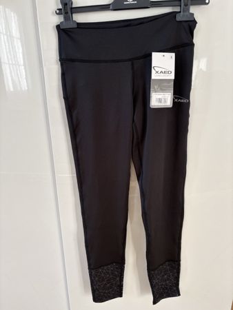 XAED Damen Sport Leggings Schwarz Gr. S - Neu mit Etikett!