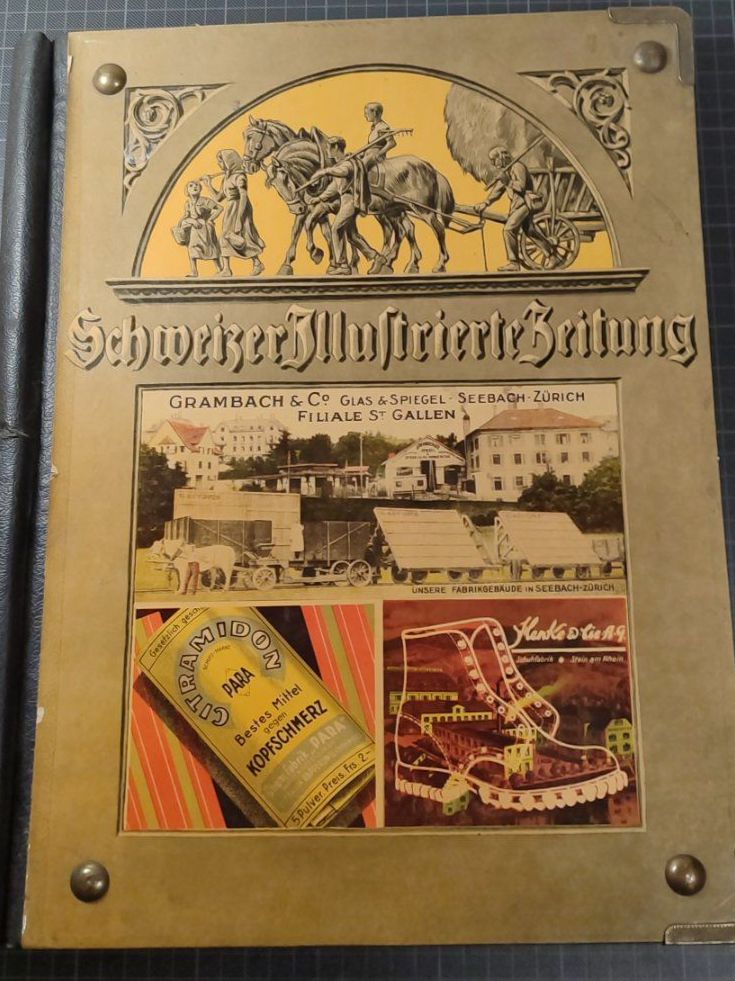 Revues & Magazines: Wundeschöne alte seltene  Schweizer Illustrierte – D'occasion à Gelterkinden par MYSTOREFORYOU4460 1