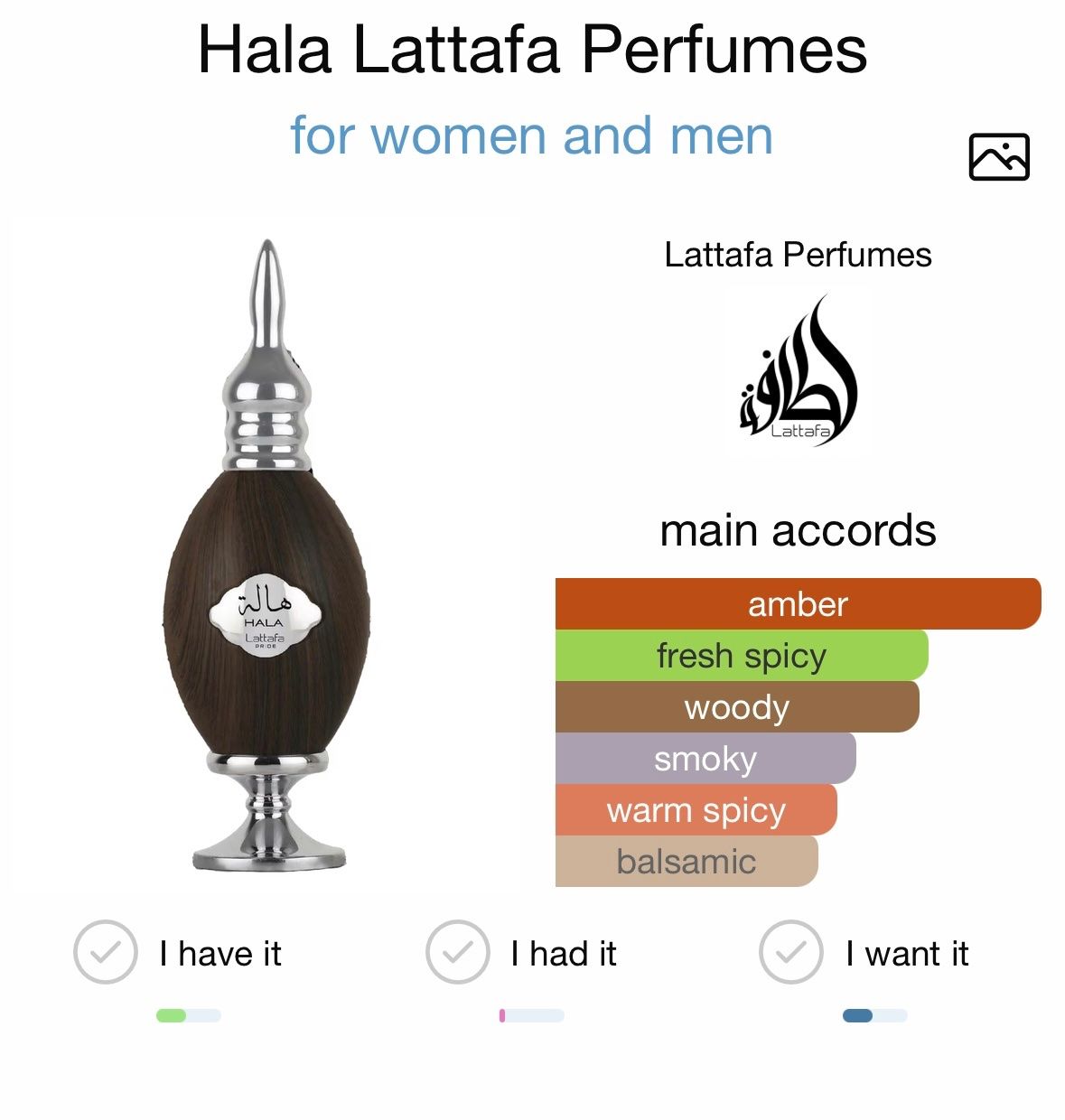 Lattafa Profumi & Eau de Toilette: Lattafa Hala EDP 5ML Abfüllung – Usato da Zürich venduto da deruja 3