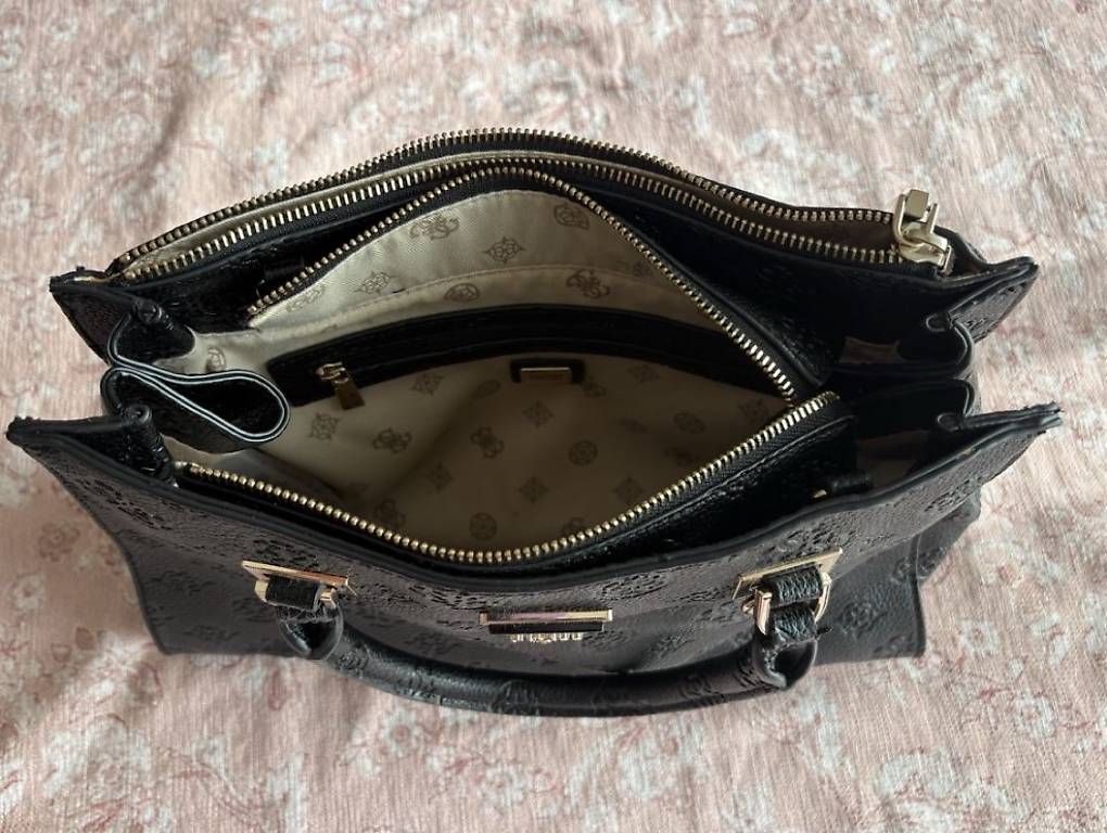 Taschen für Damen: Guess Handtasche schwarz – Gebraucht aus Neuhausen am Rheinfall von AbisZallesdabei 3