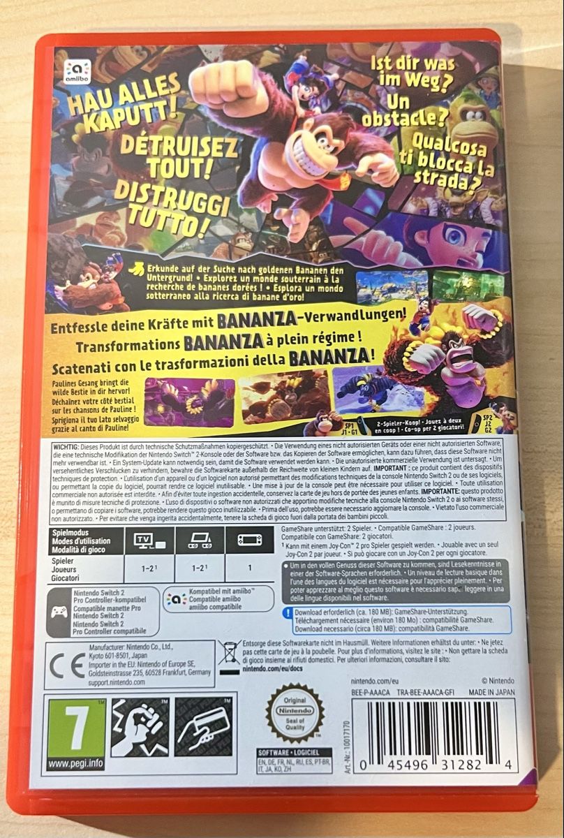 Nintendo Spiele: Donkey Kong Bananza – Gebraucht aus Grandevent von David28313 1