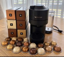 Nespresso Vertuo Kaffeemaschine + 60 Kapseln