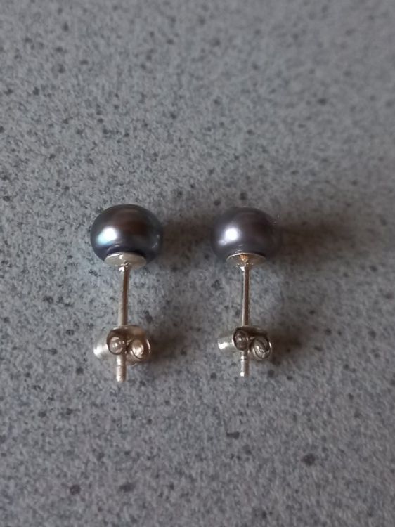 Orecchini pendenti & Orecchini a lobo: Perlen Ohrstecker Silber 925 – Nuovo e nell'imballaggio originale da Winistorf venduto da acreativ4