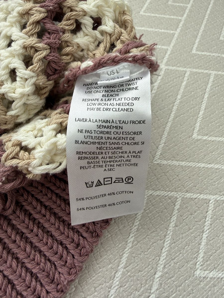 Pullover & Sweatshirts: Crochet Pullover striped size L – Neu (gemäss Beschreibung) aus Cham von Tommuka 3