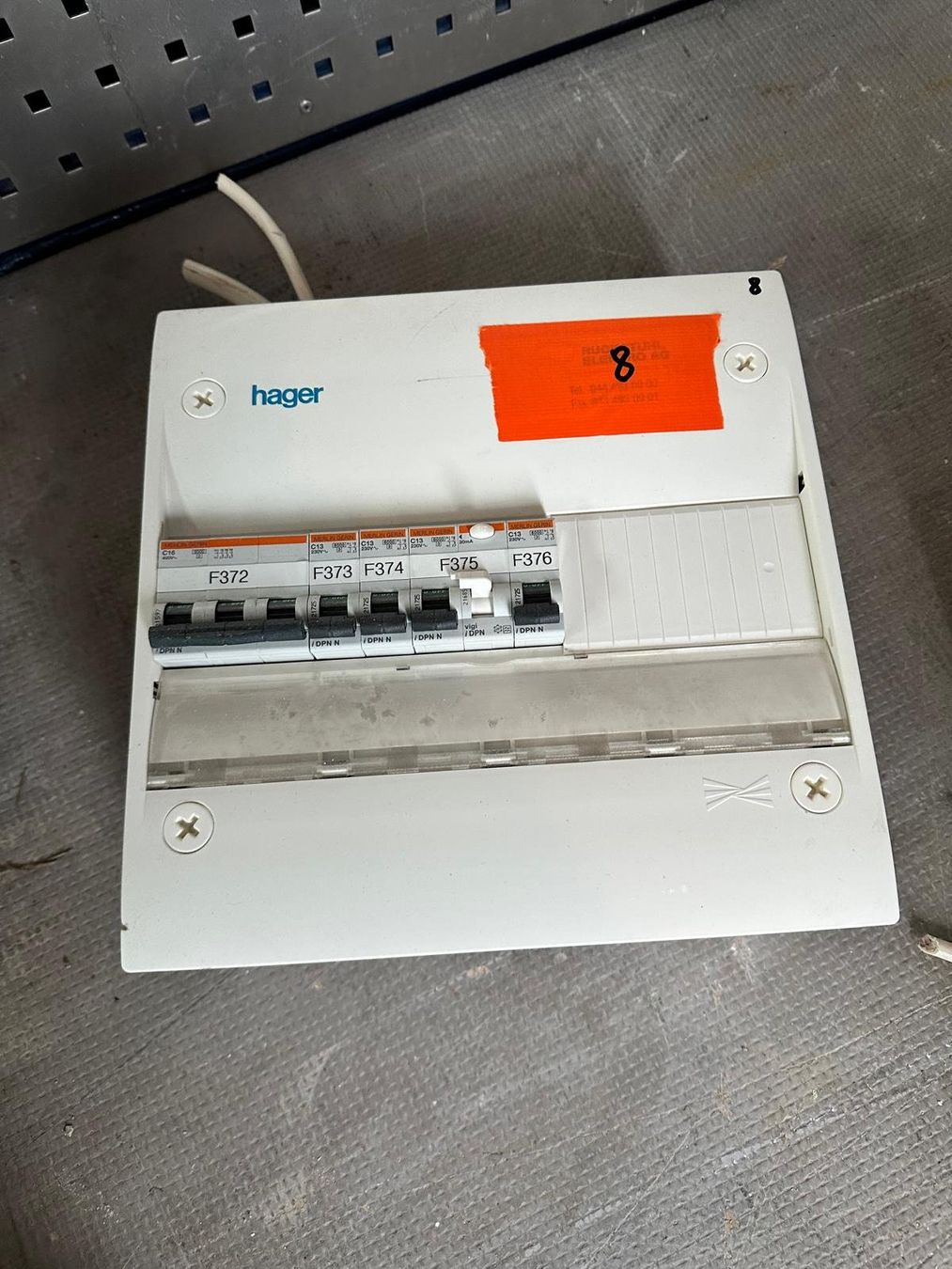 Hager Alimentazione elettrica: Hager Kleinverteiler – Usato da Spreitenbach venduto da Space_X 3