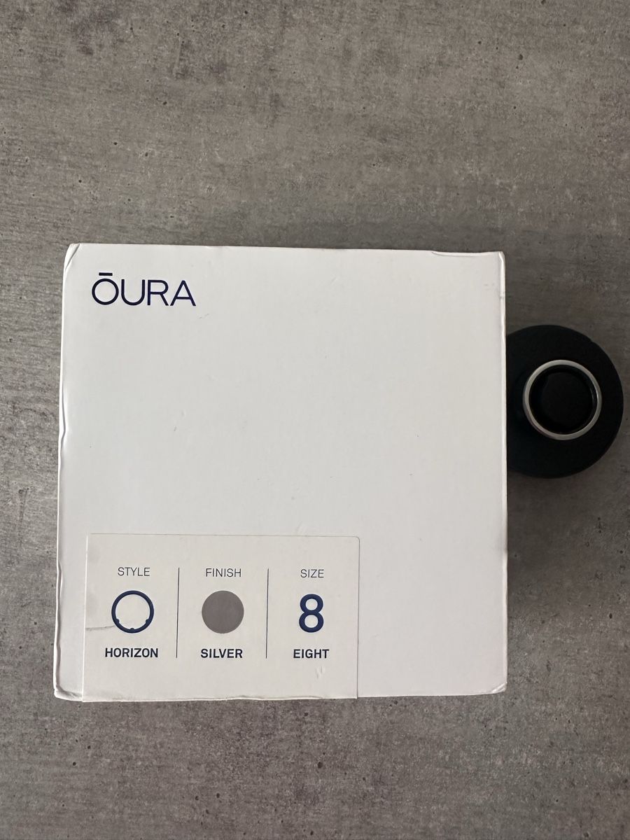 Oura Anelli: Oura Ring Gen 3 Horizon Silver, Grösse 8 – Usato da Unterägeri venduto da aig_7jjx 2