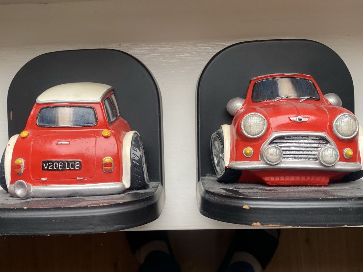Autres décorations & accessoires: Mini Cooper Buchstützen – D'occasion à Wiesendangen par argon03 2