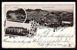 Litho Herisau, Heinrichsbad, Krankenhaus