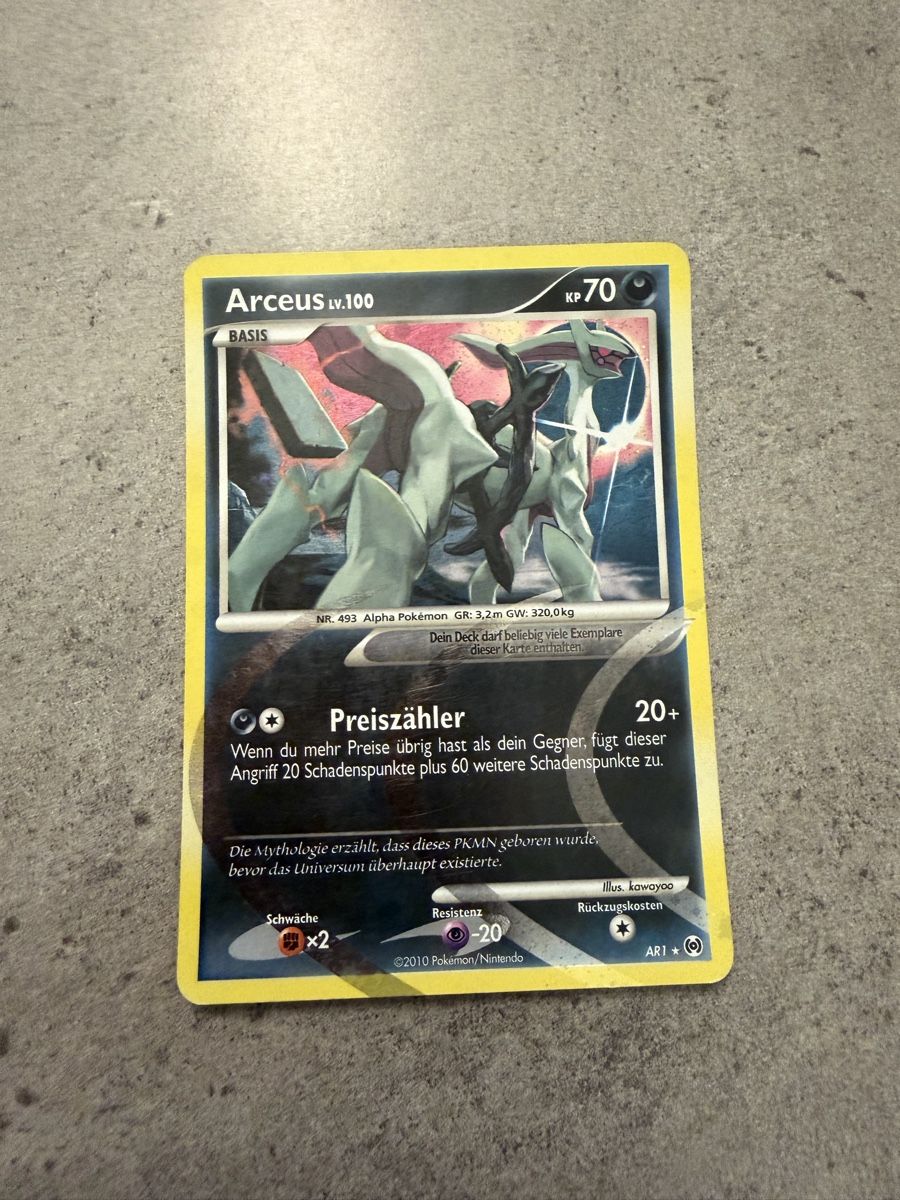 Cartoline: Arceus Karten Kollektion – Nuovo (secondo la descrizione) da Lengnau AG venduto da Liirim 3