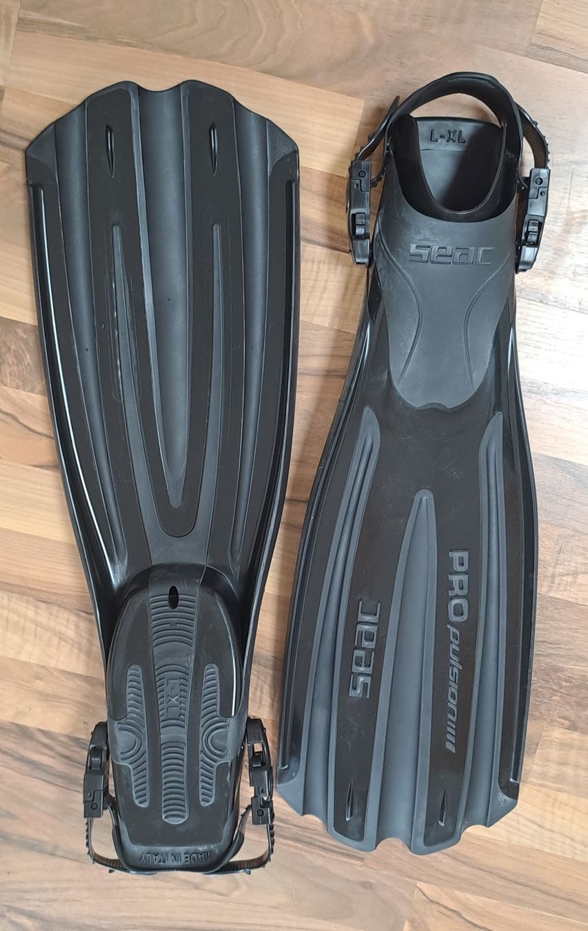 Flossen, Masken & Schnorchel: Seac Antriebsflossen Schwarz – Neu und originalverpackt aus Niederdorf von fah_9wky