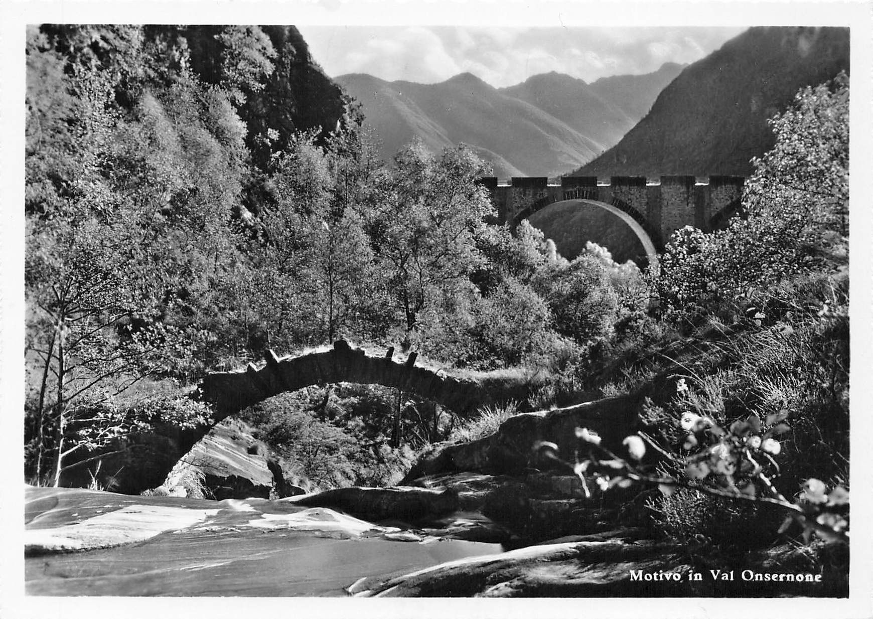 Cartoline postali: Motivo val onsernone G – Usato da Biasca venduto da Blenio71