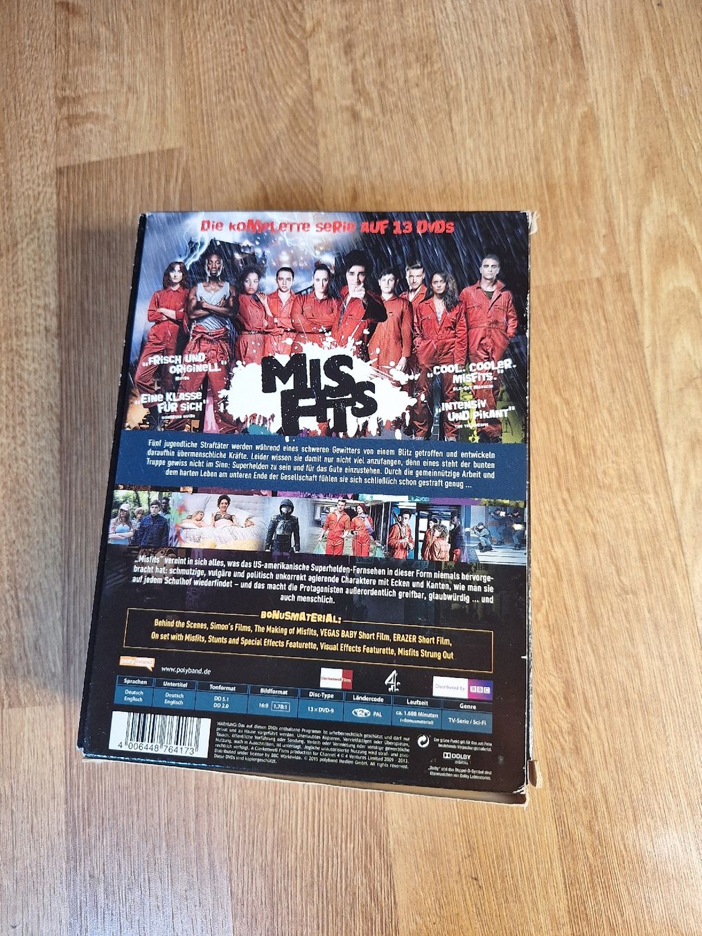 Alle DVDs: Misfits komplette Serie – Gebraucht aus Windisch von loa_ppp2 2